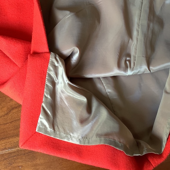 J.Crew No. 2 Pencil Skirt Wool - Orange Size 0 - Picture 8 of 8